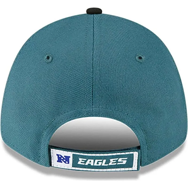 gron-och-svart-bojd-justerbar-keps-for-barn-9forty-the-league-fran-philadelphia-eagles-nfl-av-new-era