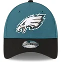gron-och-svart-bojd-justerbar-keps-for-barn-9forty-the-league-fran-philadelphia-eagles-nfl-av-new-era
