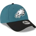 gron-och-svart-bojd-justerbar-keps-for-barn-9forty-the-league-fran-philadelphia-eagles-nfl-av-new-era