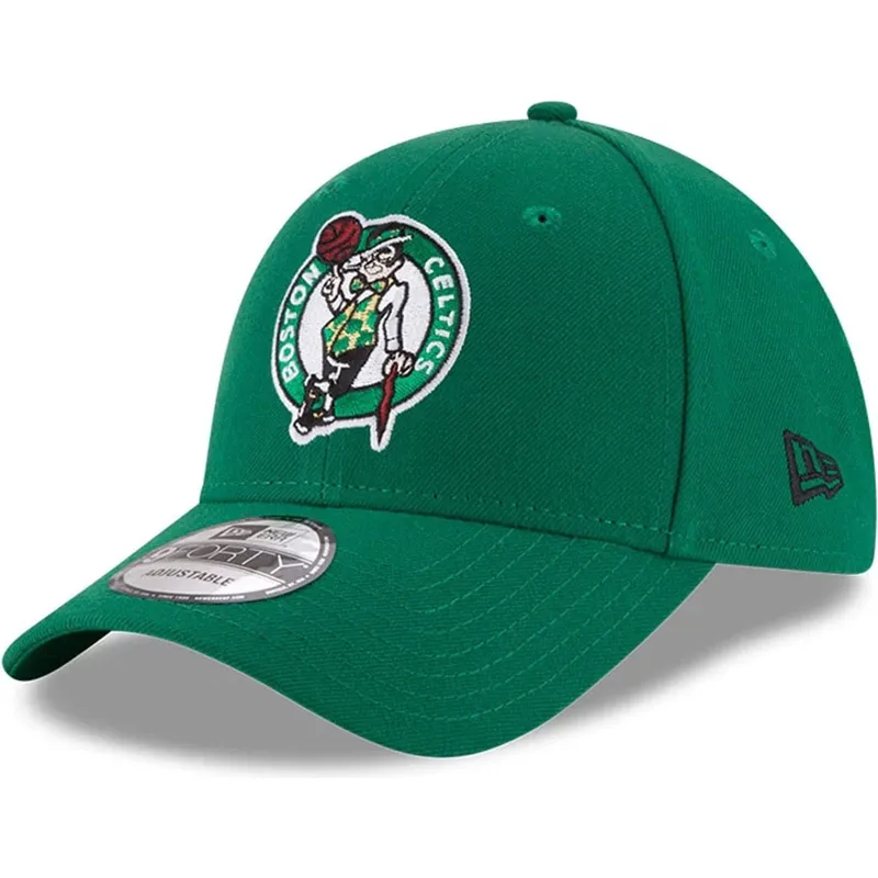cepice-zaoblena-zelena-nastavitelny-pro-deti-9forty-the-league-boston-celtics-nba-new-era