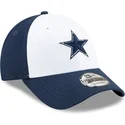 verstellbare-9forty-the-league-dallas-cowboys-nfl-kinderkappe-in-weiss-und-marineblau-von-new-era