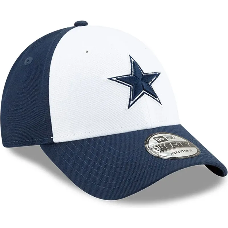 justerbar-vit-och-marinbla-bojd-keps-for-barn-9forty-the-league-dallas-cowboys-nfl-fran-new-era