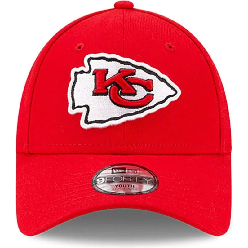 cepice-zaoblena-cervena-nastavitelny-pro-deti-9forty-the-league-kansas-city-chiefs-nfl-new-era