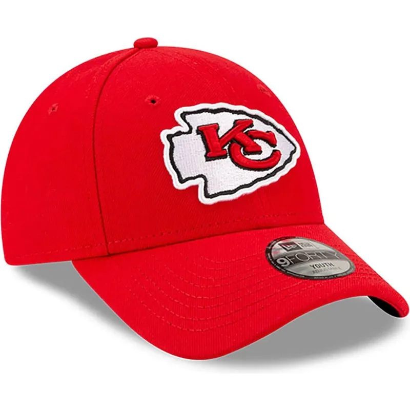 cepice-zaoblena-cervena-nastavitelny-pro-deti-9forty-the-league-kansas-city-chiefs-nfl-new-era