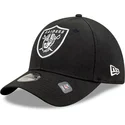 svart-bojd-justerbar-keps-for-barn-9forty-the-league-fran-las-vegas-raiders-nfl-av-new-era