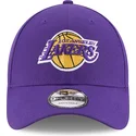 bojd-violett-justerbar-keps-for-barn-9forty-the-league-fran-los-angeles-lakers-nba-av-new-era