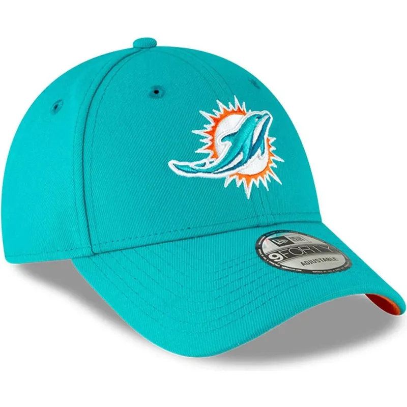 cepice-zaoblena-modra-nastavitelny-pro-deti-9forty-the-league-miami-dolphins-nfl-new-era