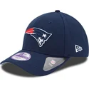 verstellbare-marineblaue-kinderkappe-9forty-the-league-der-new-england-patriots-nfl-von-new-era