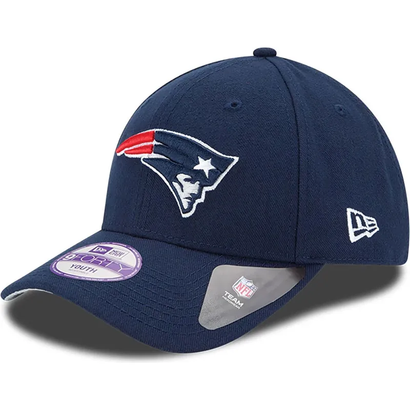 cap-zaoblena-navy-blue-adjustable-strap-pro-deti-9forty-the-league-new-england-patriots-nfl-new-era