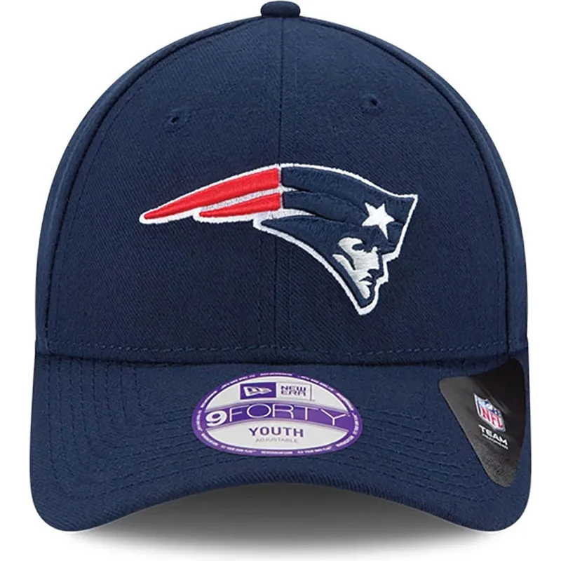 cepice-zaoblena-namornicka-modra-nastavitelny-pasek-pro-deti-9forty-the-league-new-england-patriots-nfl-new-era