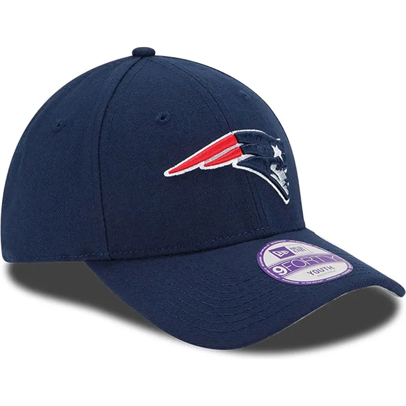 cepice-zaoblena-namornicka-modra-nastavitelny-pasek-pro-deti-9forty-the-league-new-england-patriots-nfl-new-era