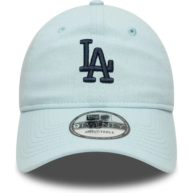 cepice-zaoblena-modra-nastavitelny-9twenty-linen-los-angeles-dodgers-mlb-new-era cepice-zaoblena-modra-nastavitelny-9twenty-linen-los-angeles-dodgers-mlb-new-era