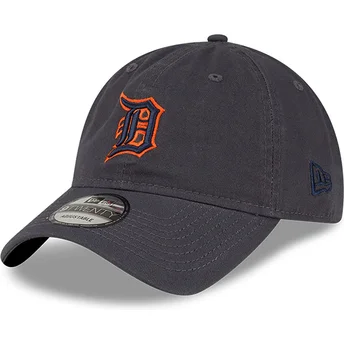 Čepice zaoblená šedá nastavitelný 9TWENTY Core Classic Detroit Tigers MLB New Era