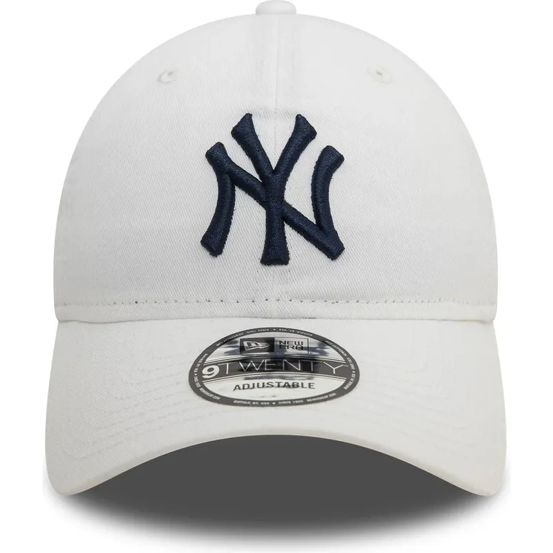 cepice-zaoblena-bila-nastavitelny-pasek-9twenty-core-classic-new-york-yankees-mlb-new-era