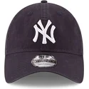 verstellbare-9twenty-core-classic-kappe-in-marineblau-der-new-york-yankees-mlb-von-new-era