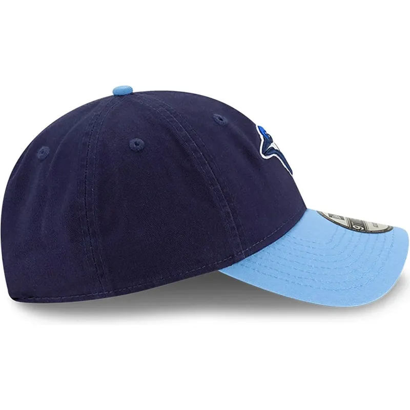 gorra-curva-azul-marino-ajustable-9twenty-core-classic-de-toronto-blue-jays-mlb-de-new-era