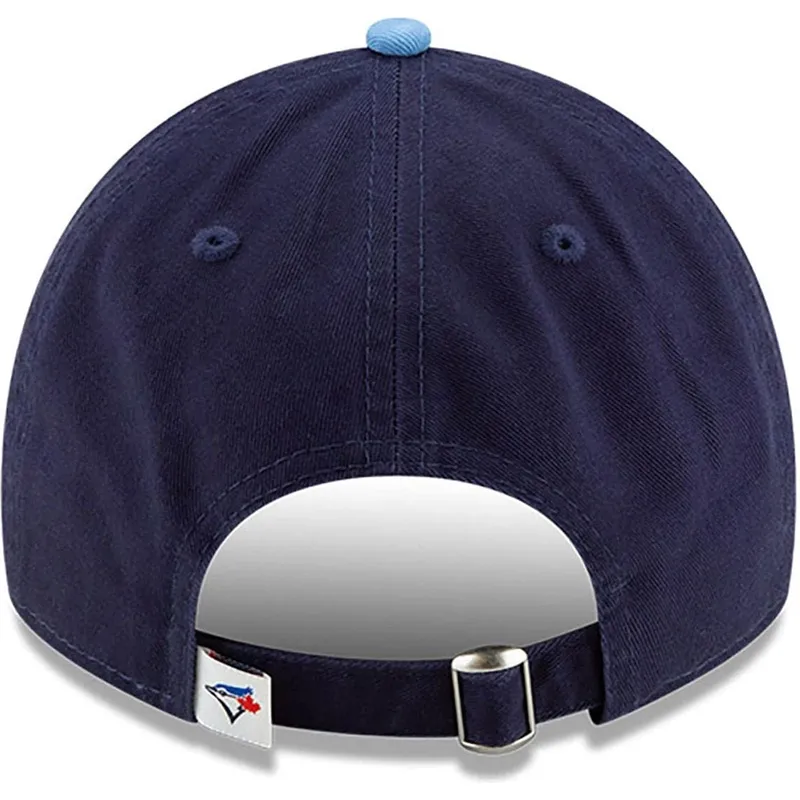 gorra-curva-azul-marino-ajustable-9twenty-core-classic-de-toronto-blue-jays-mlb-de-new-era