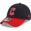 verstellbare-9forty-the-league-kappe-in-marineblau-und-rot-der-cleveland-guardians-mlb-von-new-era