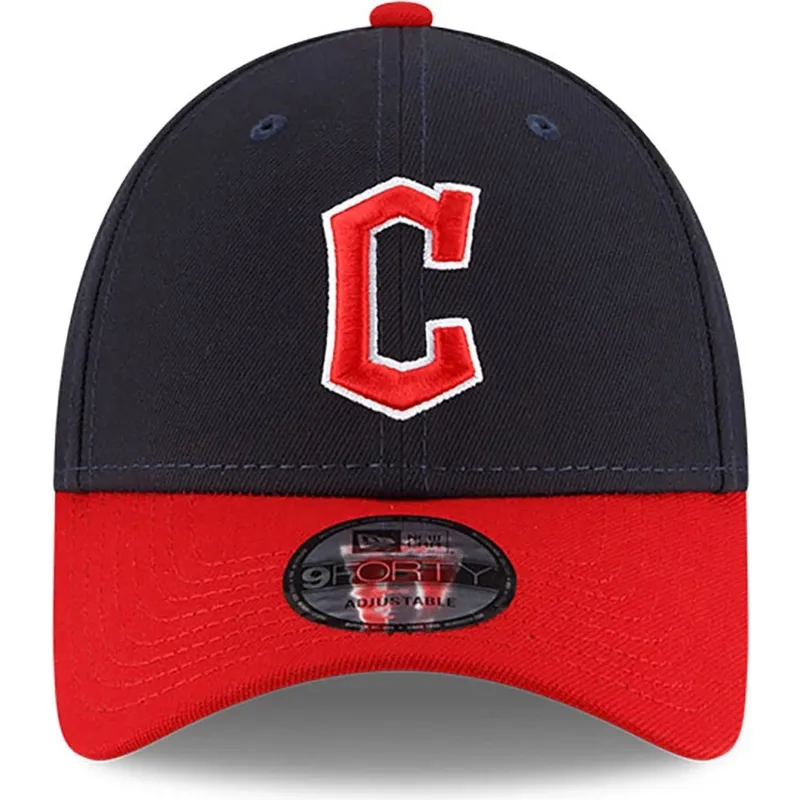 cepice-zaoblena-namornicka-modra-nastavitelny-9forty-the-league-cleveland-guardians-mlb-new-era