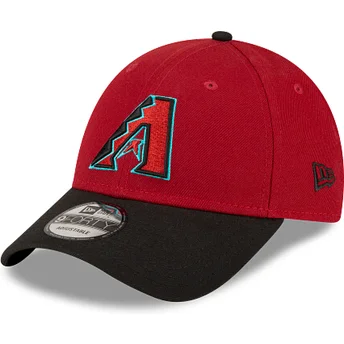 Marineblaue und rote verstellbare 9FORTY The League Cap der Arizona Diamondbacks MLB von New Era