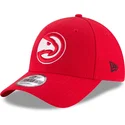 cepice-zaoblena-cervena-nastavitelny-9forty-the-league-atlanta-hawks-nba-new-era