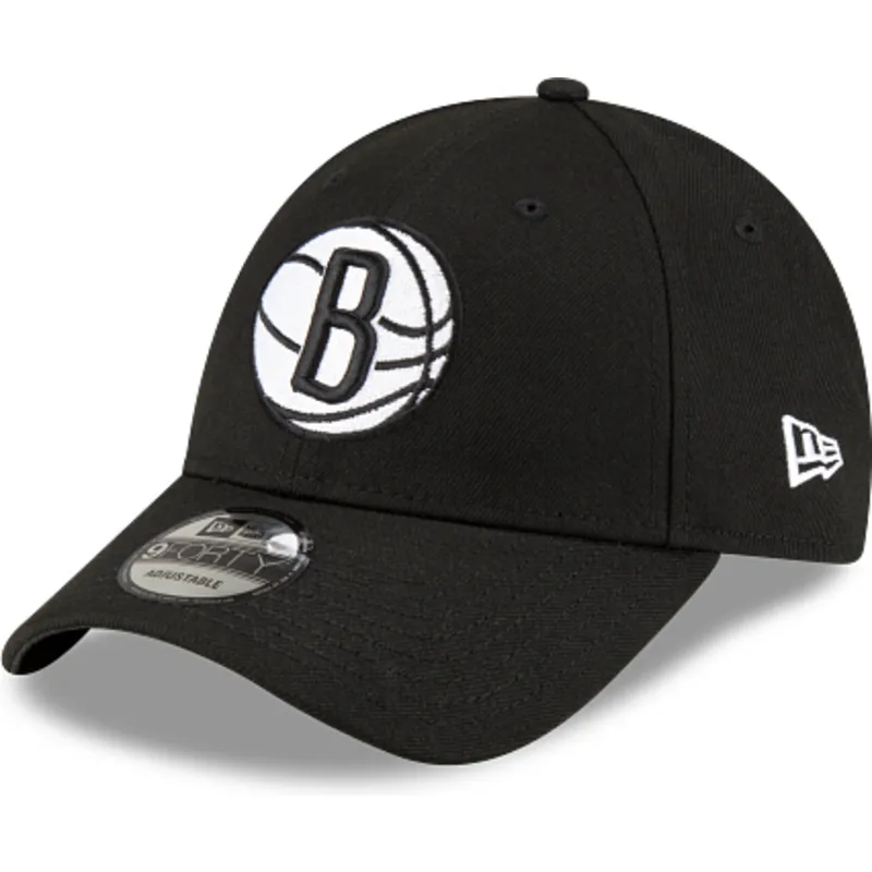cepice-zaoblena-cerna-nastavitelny-pasek-9forty-the-league-brooklyn-nets-nba-new-era