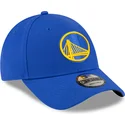 verstellbare-blaue-kappe-9forty-the-league-der-golden-state-warriors-nba-von-new-era