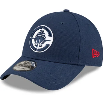 Verstellbare 9FORTY The League dunkelblaue Kappe der Los Angeles Clippers NBA von New Era