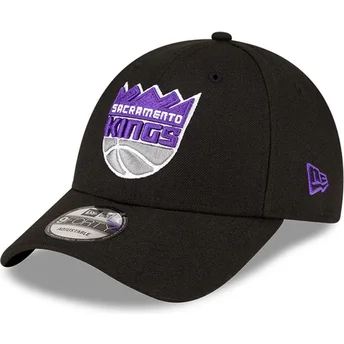 Čepice zaoblená černá nastavitelný 9FORTY The League Sacramento Kings NBA New Era