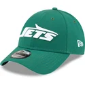 verstellbare-grune-kappe-9forty-the-league-der-new-york-jets-nfl-von-new-era