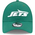 verstellbare-grune-kappe-9forty-the-league-der-new-york-jets-nfl-von-new-era
