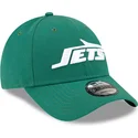 verstellbare-grune-kappe-9forty-the-league-der-new-york-jets-nfl-von-new-era