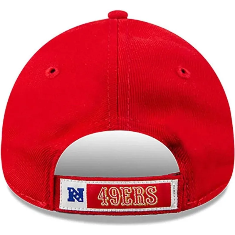 cepice-zaoblena-cervena-nastavitelny-pro-deti-9forty-the-league-san-francisco-49ers-nfl-new-era
