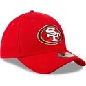 cepice-zaoblena-cervena-nastavitelny-pro-deti-9forty-the-league-san-francisco-49ers-nfl-new-era