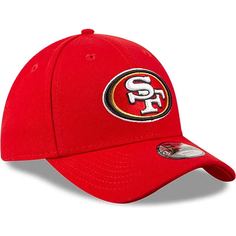 cepice-zaoblena-cervena-nastavitelny-pro-deti-9forty-the-league-san-francisco-49ers-nfl-new-era