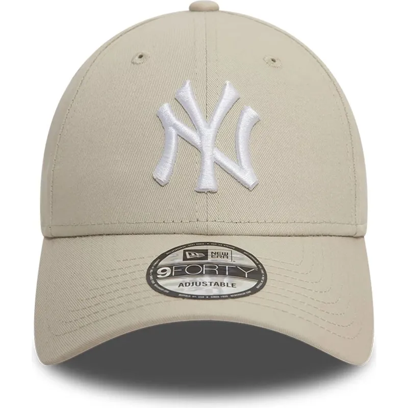 cepice-zaoblena-bezova-nastavitelny-9forty-league-essential-new-york-yankees-mlb-new-era