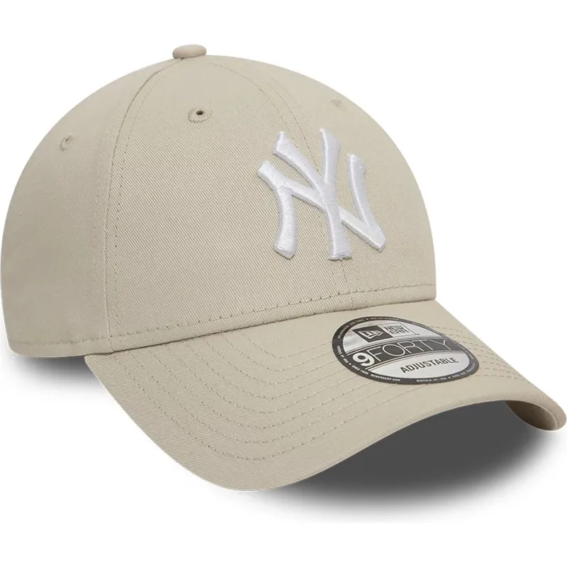 cepice-zaoblena-bezova-nastavitelny-9forty-league-essential-new-york-yankees-mlb-new-era