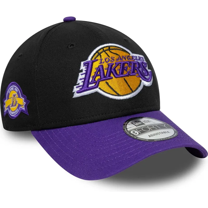 cepice-zaoblena-cerna-nastavitelny-9forty-side-patch-los-angeles-lakers-nba-new-era