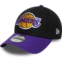 cepice-zaoblena-cerna-nastavitelny-9forty-side-patch-los-angeles-lakers-nba-new-era