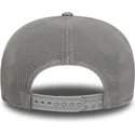 grau-melierte-trucker-kappe-mit-grauem-logo-9seventy-stretch-snap-tonal-der-los-angeles-lakers-nba-von-new-era