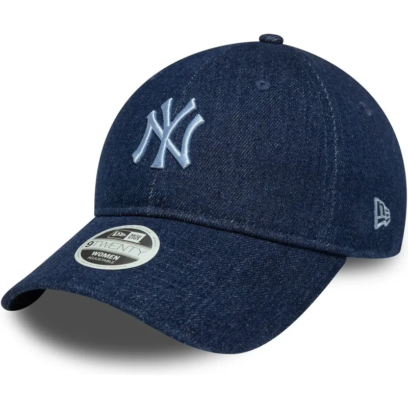 cap-zaoblena-navy-blue-adjustable-strap-9twenty-denim-new-york-yankees-mlb-new-era