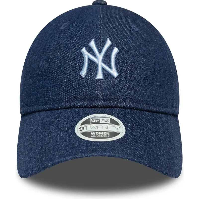 cap-zaoblena-navy-blue-adjustable-strap-9twenty-denim-new-york-yankees-mlb-new-era