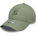 cepice-zaoblena-zelena-nastavitelny-9twenty-linen-detroit-tigers-mlb-new-era