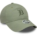 cepice-zaoblena-zelena-nastavitelny-9twenty-linen-detroit-tigers-mlb-new-era