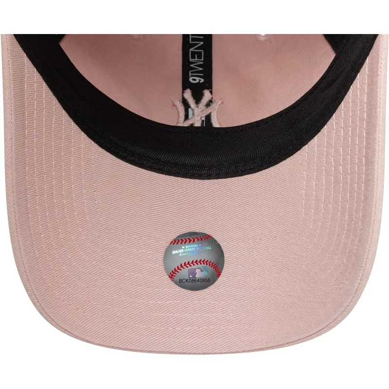 cepice-zaoblena-ruzova-nastavitelny-9twenty-mini-washed-new-york-yankees-mlb-new-era