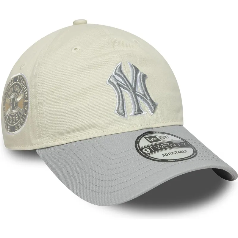 cepice-zaoblena-bezova-nastavitelny-pasek-9twenty-world-series-cooperstown-new-york-yankees-mlb-new-era