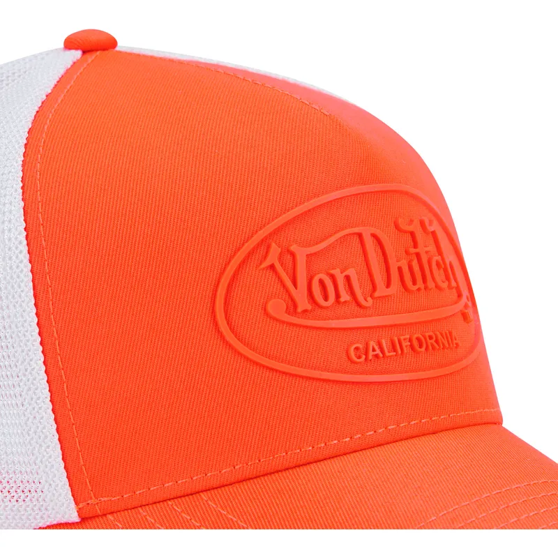 cepice-zaoblena-oranzova-snapback-fluo04-von-dutch