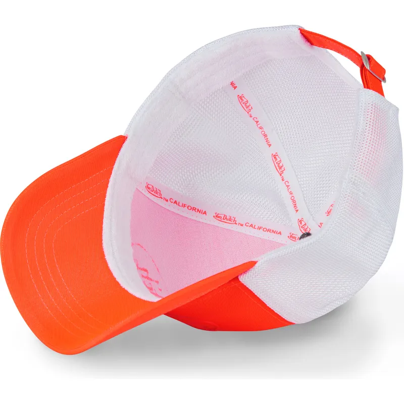 cepice-zaoblena-oranzova-snapback-fluo04-von-dutch