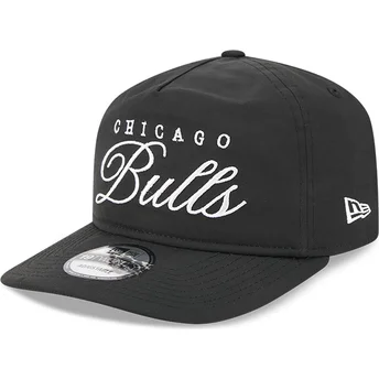 Verstellbare schwarze 19TWENTY Draft 2025 Kappe der Chicago Bulls NBA von New Era