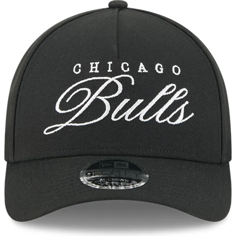 cap-zaoblena-black-snapback-9forty-m-crown-draft-2025-chicago-bulls-nba-new-era cap-zaoblena-black-snapback-9forty-m-crown-draft-2025-chicago-bulls-nba-new-era